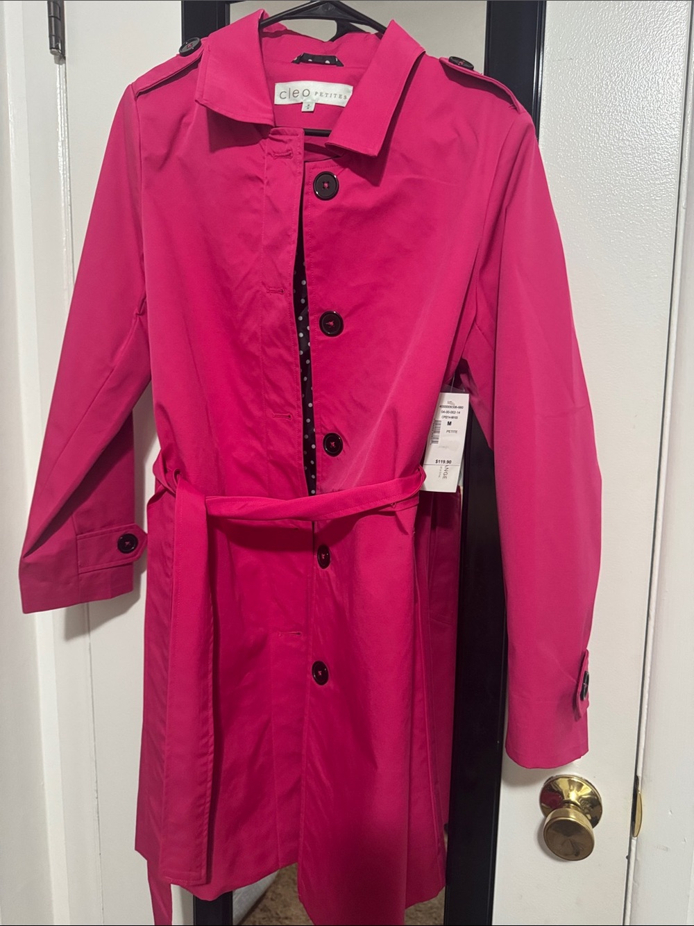 Brand new Cleo trench coat